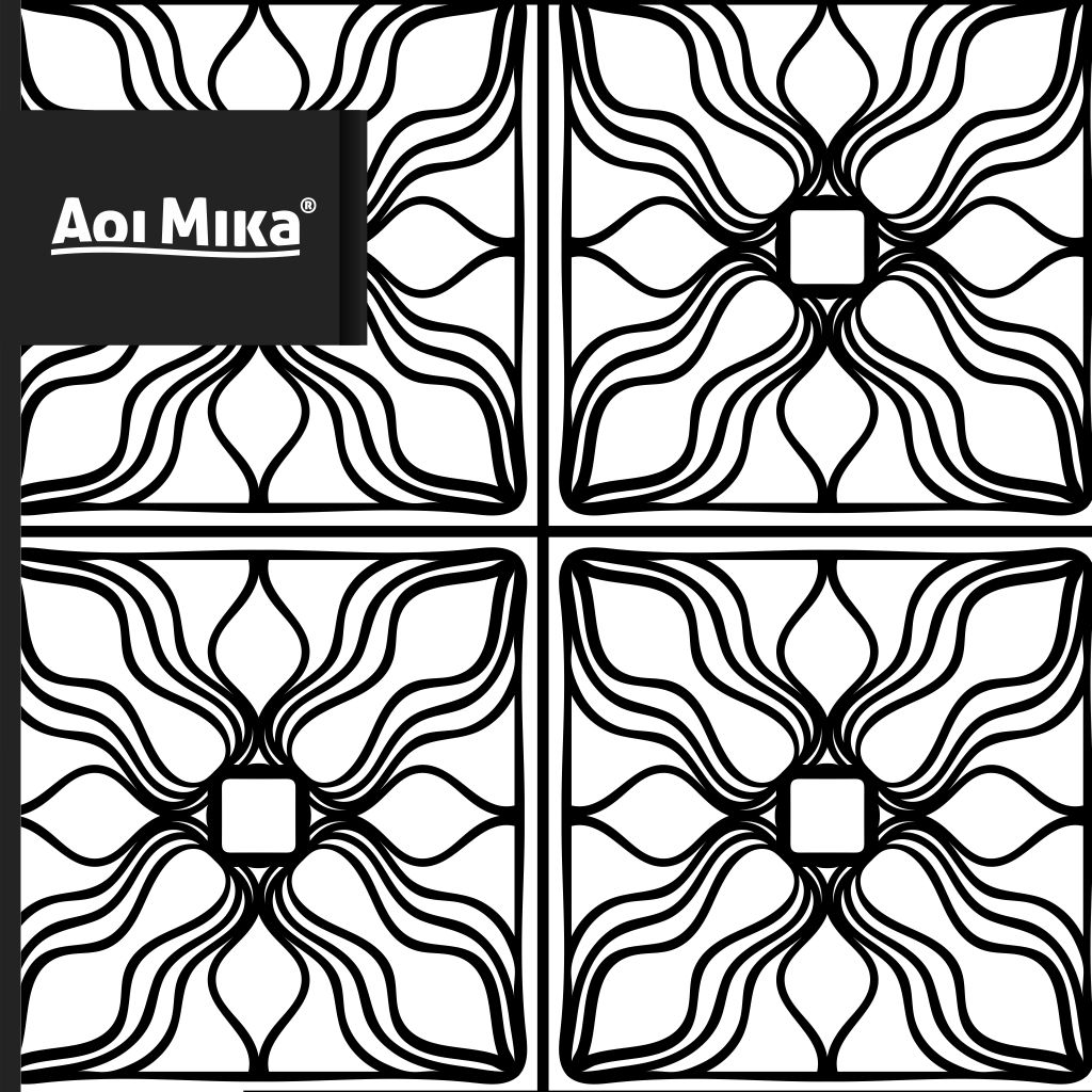 极简黑白线条图案矢量图素材